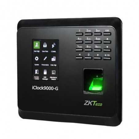 Pointeuse à Empreintes et Badges et contrôle d'accès Zkteco iClock9000-G