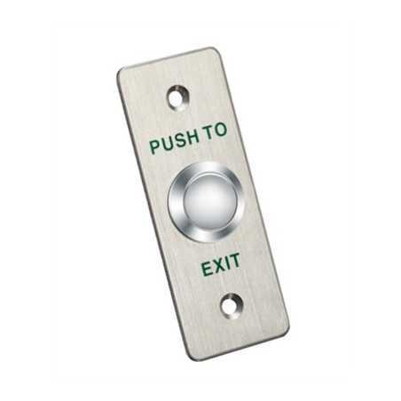 Bouton EXIT en aluminium HIKVISION rectangulaire