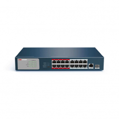 SWITCH HIKVISION 16 PORTS POE