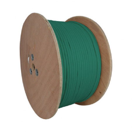 CABLE Coaxial AVEC ALIMENTATION BOBINE 500 METRES