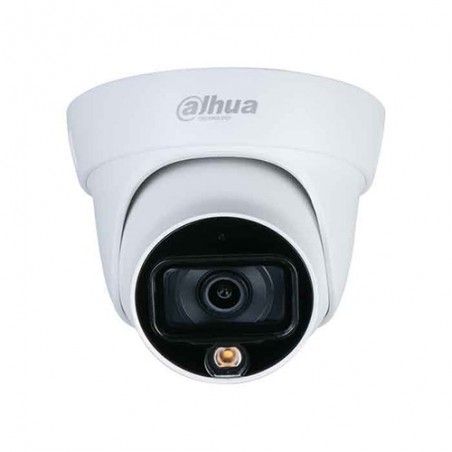 CAMERA DAHUA 2 MP FULL HD DOME IR 20m COLORVU AUDIO