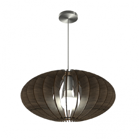 Ellipse 45cm noyer E45N
