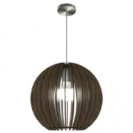 Sphère 35 cm noyer S35N